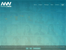Tablet Screenshot of monthlyweb.co.uk